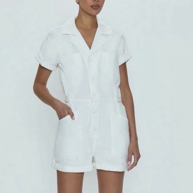 Pistola Denim Parker Field Suit Romper